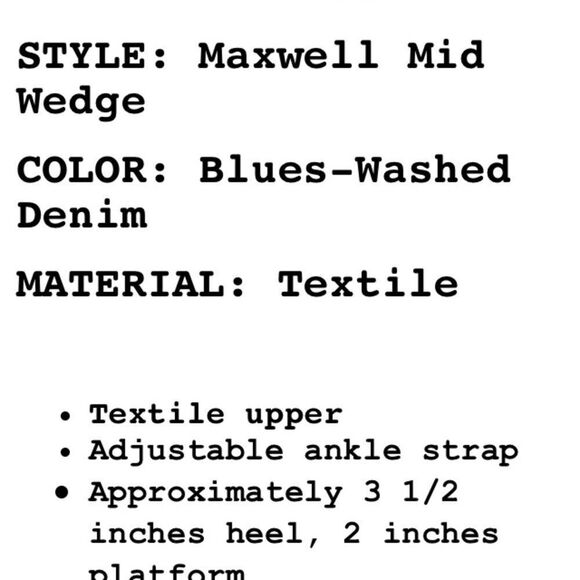 Michael kors Maxwells mid wedged sz 8M - Picture 2 of 7